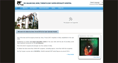 Desktop Screenshot of entsurgeryahmedabad.com